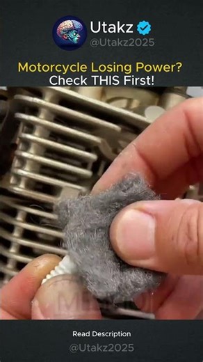 Motorcycle Losing Power? Check THIS First! 🌚 #interesting #shorts #sciene #automobile