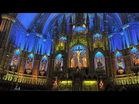 🇨🇦 Inside Montreal’s Magnificent Notre-Dame Basilica (1829) Old Montreal [4K HDR/60fps]