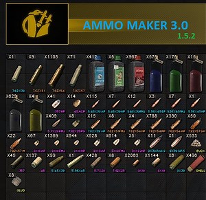 AMMO MAKER 3.0.1 2024 - Only [EFP] 15/January/2024: Updated addon - S.T.A.L.K.E.R. Anomaly mod for S.T.A.L.K.E.R.: Call of Pripyat