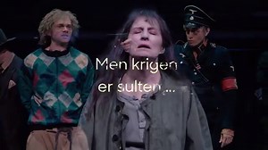 3.8K views · 83 reactions | Oplev forestillingen 'Mutter Courage og hendes børn', når den igen indtager Skuespilhuset  Forestillingen måtte i foråret stoppe før tid på grund af Covid-19. Nu er der igen mulighed for at opleve det anmelderroste anti-krigsstykke. Forestillingen spiller fra 1. oktober til 14. november. Læs mere om forestillingen her: https://bit.ly/339oZsH | Det Kongelige Teater | Facebook