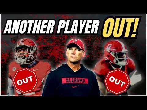 Alabama LOSES ANOTHER PLAYER for SEC Championship: What’s Going On?
