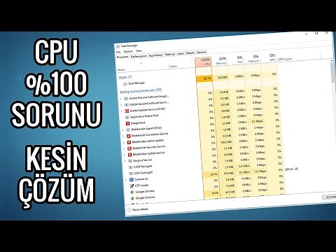 CPU \u00100 SORUNU ÇÖZÜMÜ | İŞLEMCİ KULLANIMI AZALTMA [2024]
