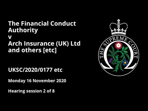 Financial Conduct Authority v Arch Insurance (UK) Ltd and others