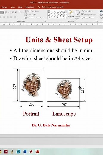 2. A4 Size sheet setup in #AutoCAD