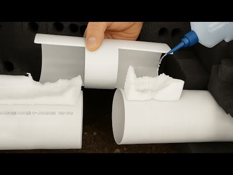 Never Make This PVC Pipe Mistake! Fastest Sewage Connection Hack