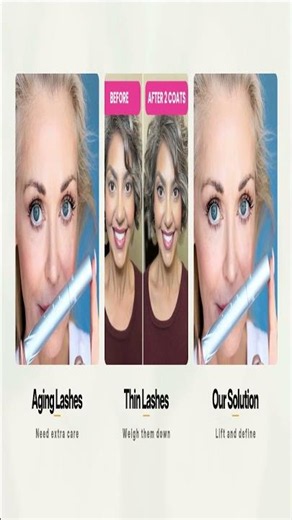 ✨ PrimeLash Mascara for Older Women | Volume & Length Without Clumps! 💕 #Shorts