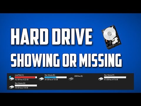 How Fix Hard Drive Not Showing or Missing in Windows 10 Without Losing Data