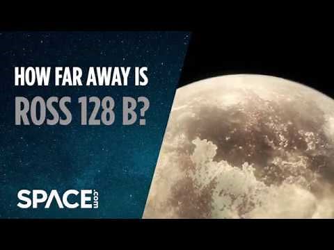 Possible Earth-Like Planet Ross 128 B - How Far Away is It?