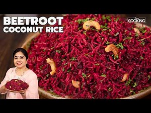 Beetroot Coconut Rice | One Pot Meals | Variety Rice | Lunch Box Recipes