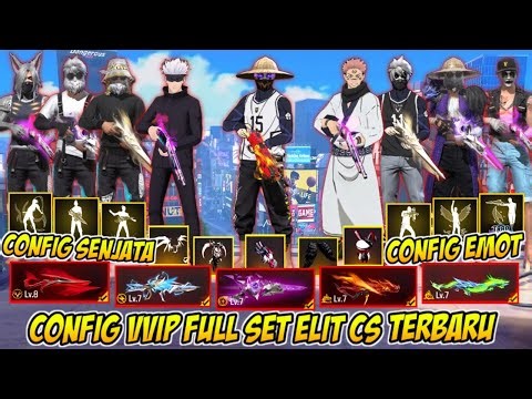 CONFIG FF‼️CONFIG SET ELIT CS FF MAX & FF ORI x JUJUTSU KAISEN‼️WORK SETELAH UPDATE TERBARU 2026