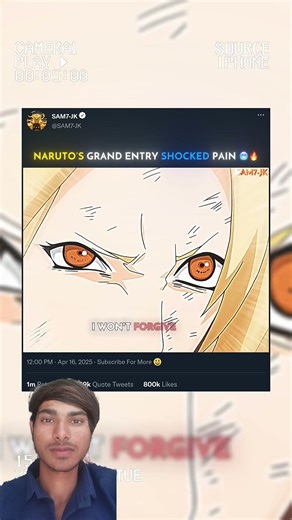 NARUTO 'S GRAND ENTRY SHOCKED PAIN 🥶🤯