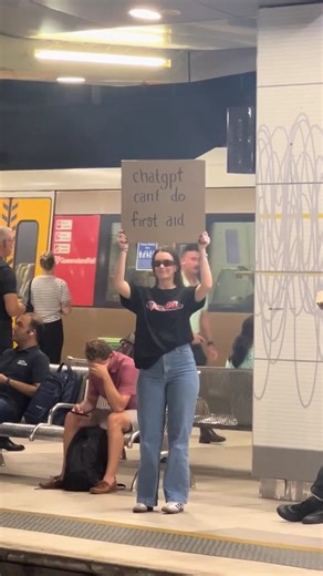 ChatGPT can help with a lot… but CPR? Yeah, that one’s all you. Get 40% off when you book a first aid or CPR course this weekend only 🚀 Learn skills that matter. Build confidence that lasts. #AWFA #firstaidtraining | Australia Wide First Aid