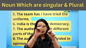 33K views · 2.6K reactions | Noun Which are singular & Plural || Basic English grammar in hindi || English With Rani Ma'am #BasicEnglishGrammar | English With RANI MAM | Facebook