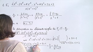 Exercice 6 (Fractions rationnelles) [06969]