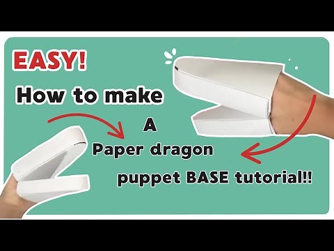 Making a Paper Dragon Base!! - DEEP TUTORIAL