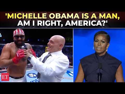 'Michelle Obama is a man': UFC fighter Josh Hokit 'DISRESPECTS' ex-First Lady at White House event