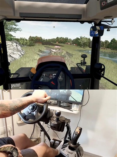 Zetor Crystal HD 170 Steering Wheel Thrustmaster Farmstick #dkgc #farming #fs25 #tractor #farm