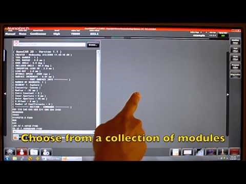 Moore Nanotechnology Systems new HMI - NanoSMART