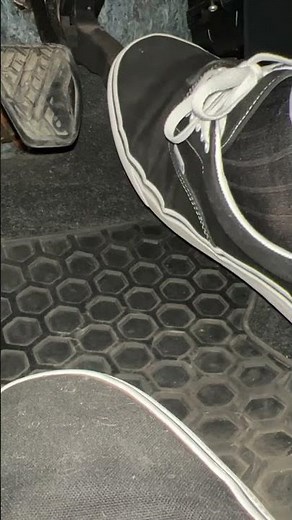 Flooring gas pedal in vans
