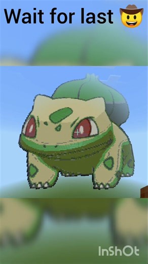 I Built a SHINY BULBASAUR in Minecraft! 🧱🍃 | Pixel Art Tutorial