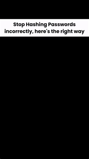 Mr.K | Data Engineer on Instagram: "Follow @mrk_talkstech for more info #PasswordHashing #DatabaseSecurity #CyberSecurityBasics #SecurePasswords #AuthSecurity password hashing, salting, bcrypt, scrypt, Argon2, PBKDF2, one-way hashing, rainbow tables, hash collisions, password storage best practices, database encryption, credential security, key stretching, brute force attacks, authentication security, hashing vs encryption, secure login systems, access control, OWASP security, data protection"