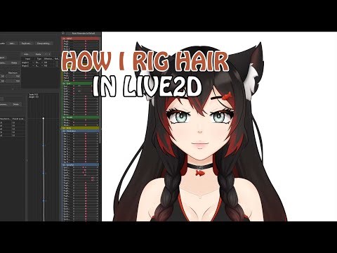 How To Rig Hair in Live2D for Beginners