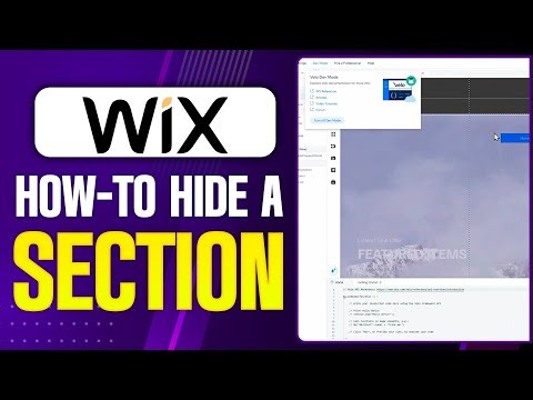 How To Hide A Section On Wix (2026 Updated Tutorial)