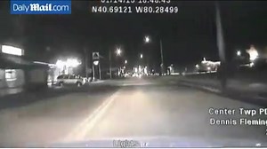 Handcuffed woman 'drives at 80mph in stolen police car'