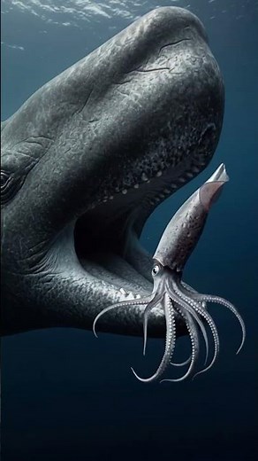 This Whale Is as Big as an Airplane—and It Hunts Giant Squid! 🐋🦑