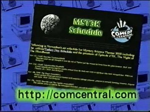 Comedy Central 1995 Website Ad - Penn Gillette - 1995 Vintage Commercial