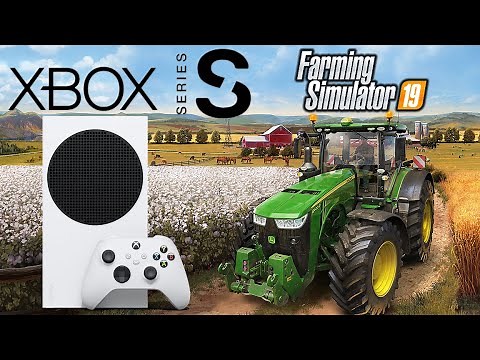 Xbox Series S & Farming Simulator 19! Using G920 Wheel! (rip sidepanel)