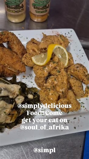 Soul of Afrika Supperclub on Instagram: "We serve you up!!! @🍽️soul_of_afrika. “Simply Delicious!!!! . . . . #lasvegasnightlife #lasvegasrestaurants #goodfood #lasvegas #lasvegaslocals #rnbmusiclovers"