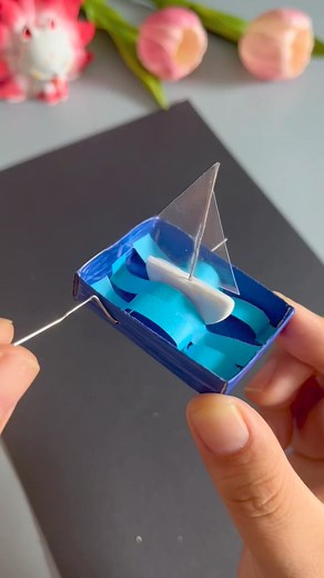 76K views · 494 reactions | "Craft a Simple Sailing Boat for Your Baby Using a Matchbox" Hashtags:#HandmadeDIY #MatchboxCrafts #SimpleAndFun #DIYForKids #SailingBoatCraft #EasyCrafts | paper craft ideas | Facebook