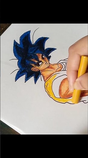 INSANE Goku Drawing 😱 | Step-by-Step Anime Art | Ultra Instinct Goku Sketch ✍️
