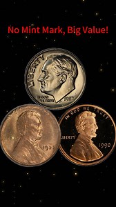 115K views · 2.8K reactions | Missing Mint Marks = Major Coin Value! #coin #penny #dime #coincollecting #rarecoins #errorcoin | HeritCoin | Facebook