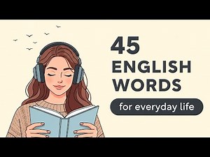 45 Essential English Words for Everyday Use | Daily Life Vocabulary | English Learning Podcast