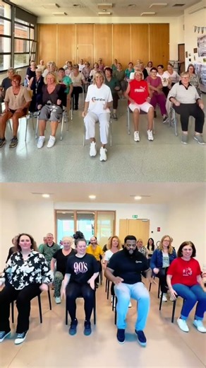 Can You Follow This Sitting Down ? Don’t Be Cruel #chair #creadiaz #chairexercises
