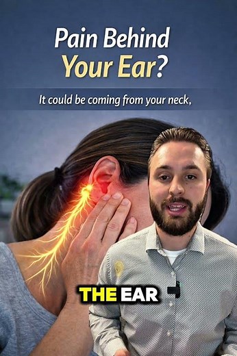 Pain behind the ear doesn’t always start at the ear.