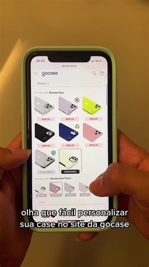 Personalize sua capinha de celular com facilidade na GoCase