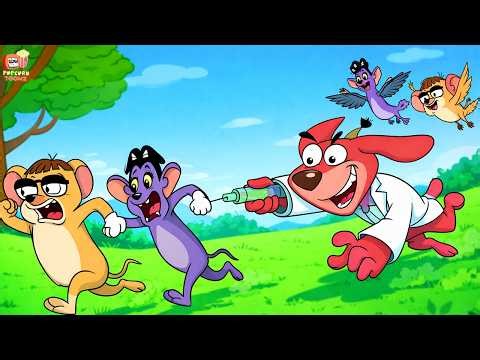 Rats Run Away from the Giant Injection! 💉🐭😱| Dog and Rat Cartoon of 2026 | Rat A Tat #cartoon