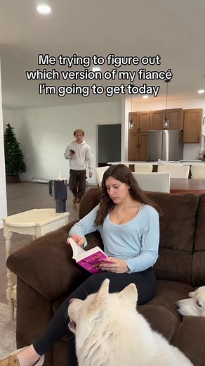 It’s a 50/50 shot of happy vs mad 😅 #relationships #couples #reels | Alexis Clark