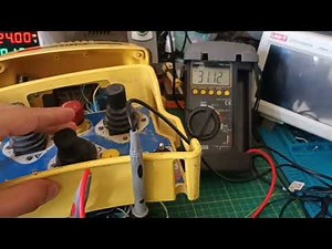 Test and Repair of Autec Remote control for SERMAC concrete pump