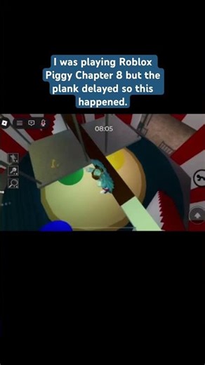 The Plank Delayed…😂 #shorts #robloxpiggy