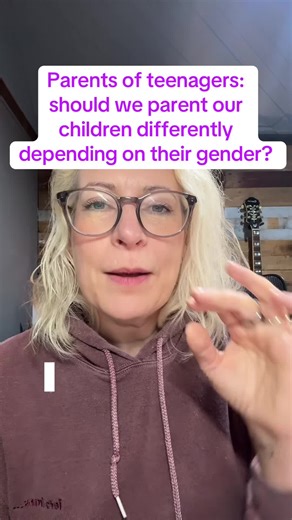 Parents of teenagers - should we parent our children differently depending on their gender? Do we adjust because the way we want to protect them means that we behave differently? #parents #parentsofteenagers #parentingteens #parenting #curious