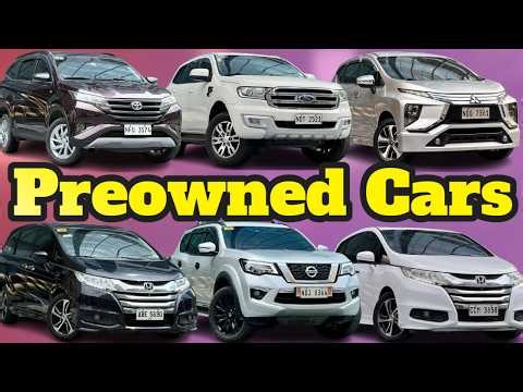 Affordable Preowned Cars For Sale in the Philippines | USED SUV, VAN, and MPV