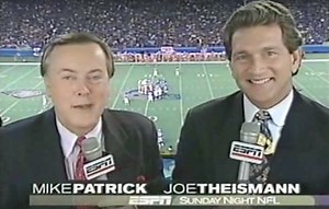 Play-by-play legend Mike Patrick leaving ESPN after 35 years