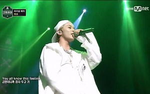 [决赛舞台]李马克 高等rapper决赛 Drop (feat.涩琪)