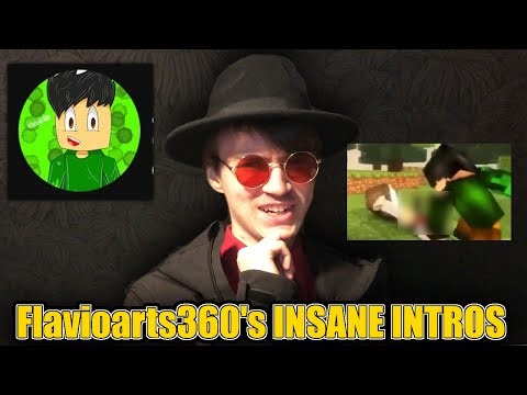 The Mystery of Flavioarts360 and his insane intros #minecraft