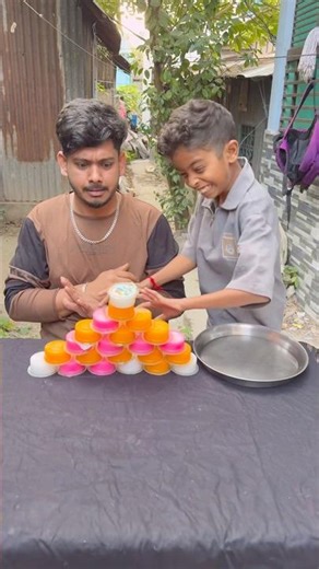 Dad's cold prank on kid 🤣👧🏻😭❤️