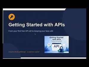 APIs for Beginners: Your First API Call + 6 Free APIs to Practice With